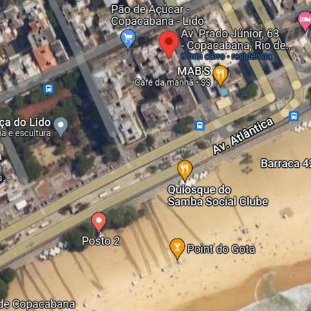 Апартаменты Apartamento Em Copacabana Na Quadra Da Praia Рио-де-Жанейро Экстерьер фото