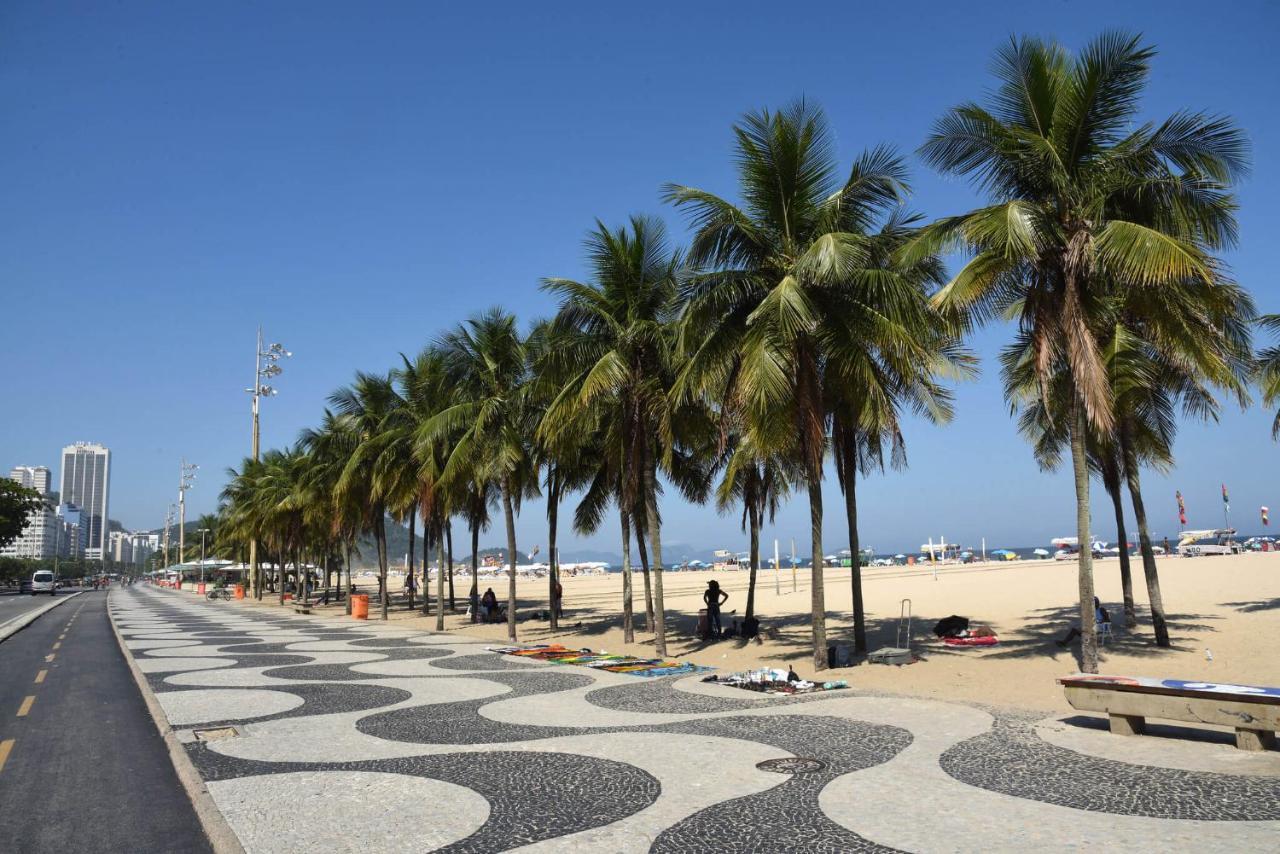 Апартаменты Apartamento Em Copacabana Na Quadra Da Praia Рио-де-Жанейро Экстерьер фото